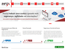Tablet Screenshot of infoxnet.com.br